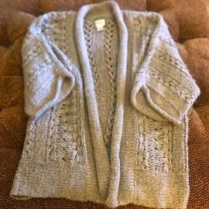 Chico’s Open Front Shawl Sweater